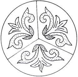 Татарские орнаменты для тюбетейки