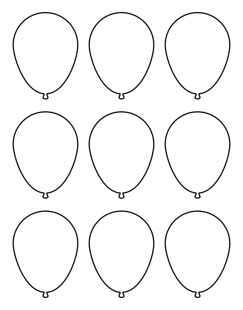 Трафареты воздушных шаров