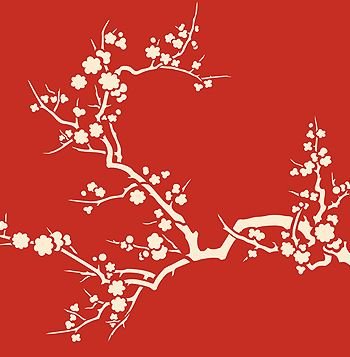 Трафарет Сакуры