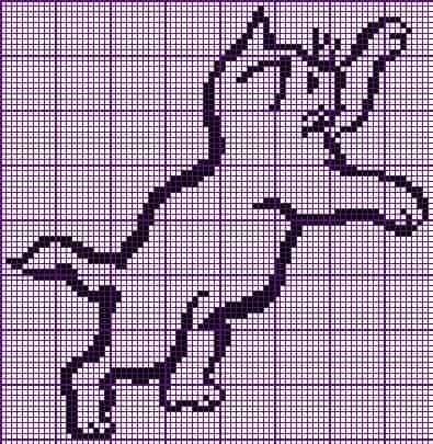 Схема котов по клеточкам