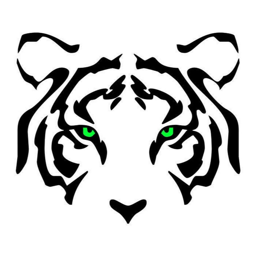 Тигр силуэт