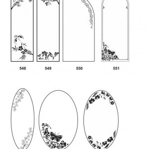 Овал вертикальный