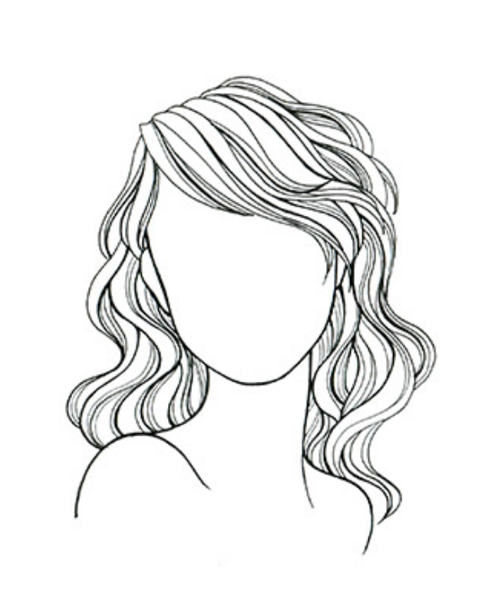 Рисованный без. Контур лица для рисования. Раскраска девушка с длинными волосами. Трафарет волос для рисования. Волосы женский раскраска для детей.