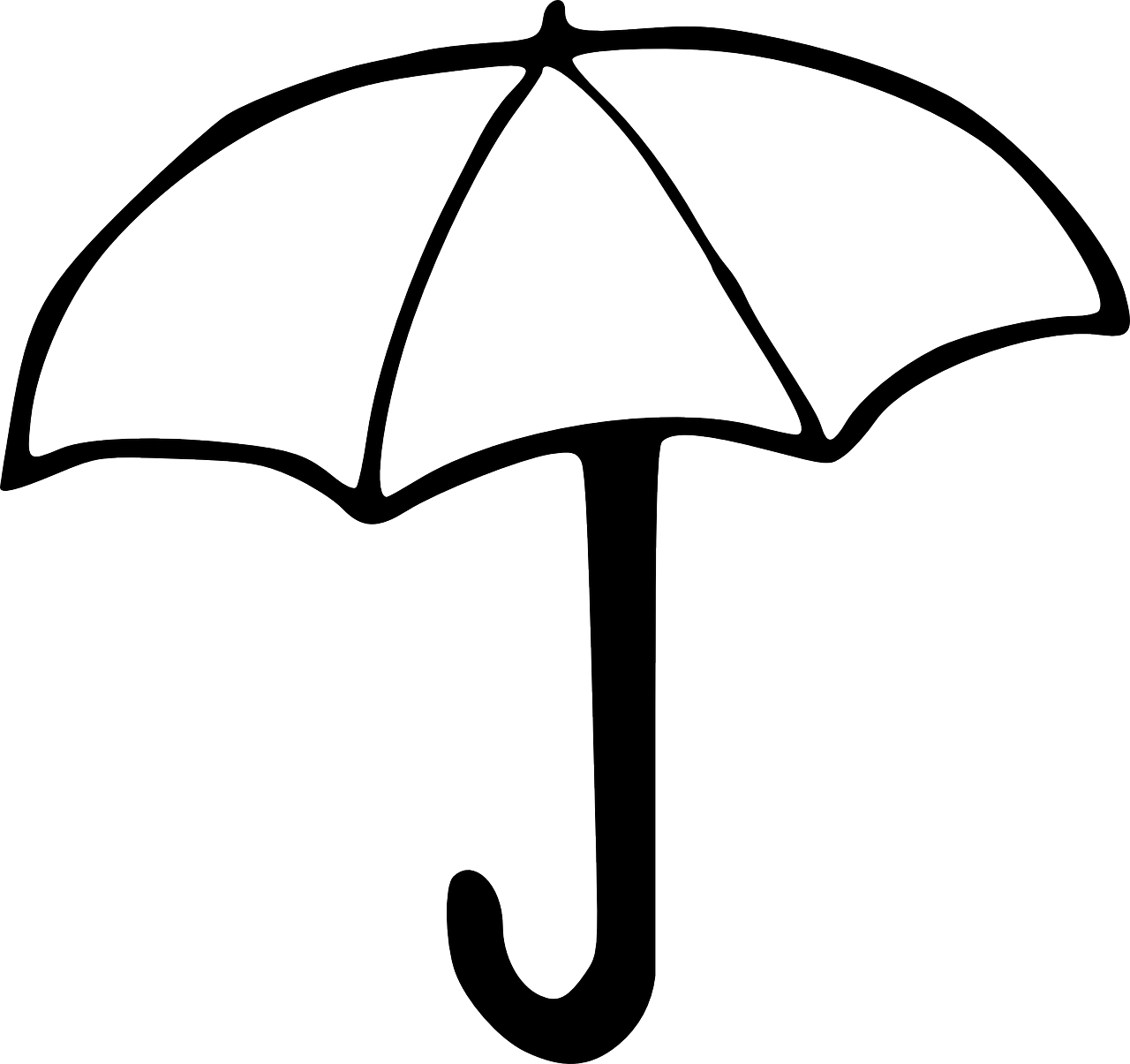 Зонт рисунок