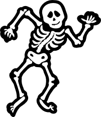 Скелет иконка