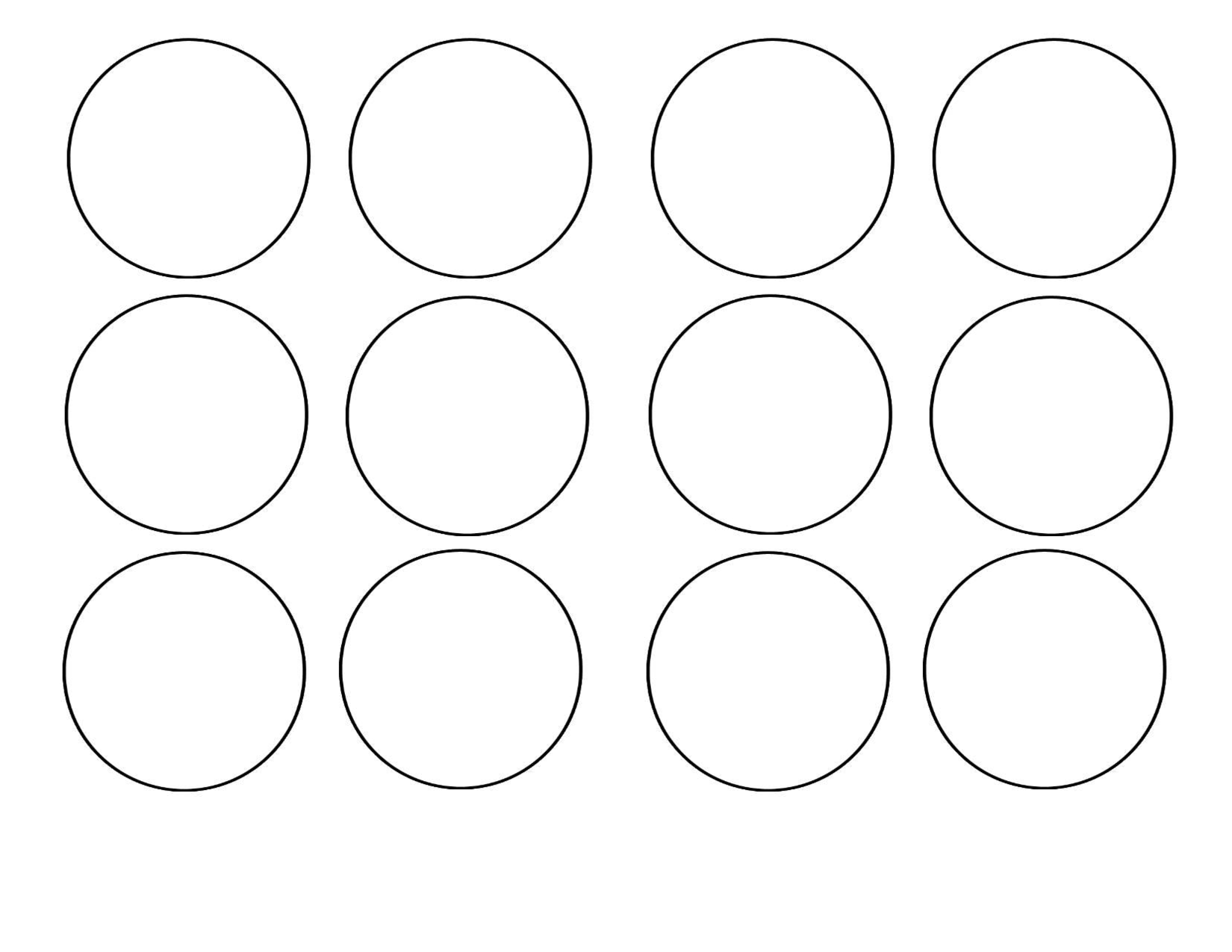 Круги едят других кругов. 12 Кругов на листе а4. Трафарет круги. Круг для раскрашивания. Круг для вырезания.
