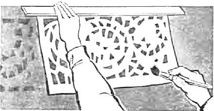 Трафареты для набивки рисунка