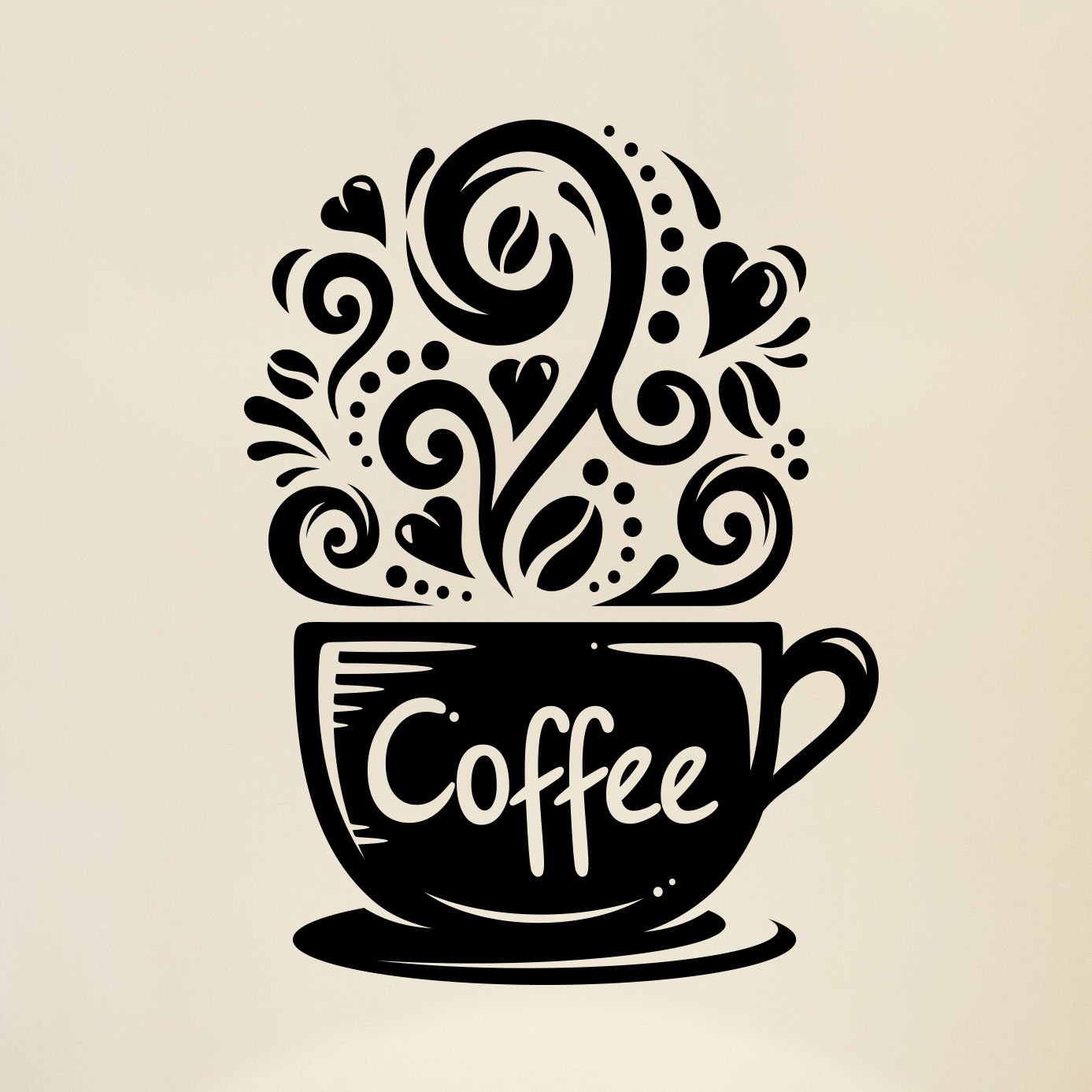 Кофе орнамент