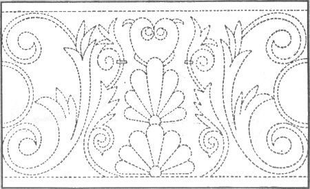 Трафарет для рисунка на ткани