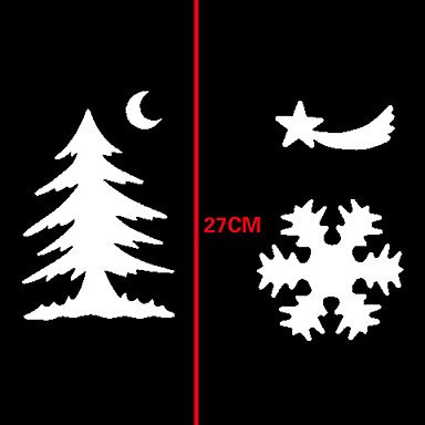 Трафареты для снега спрея