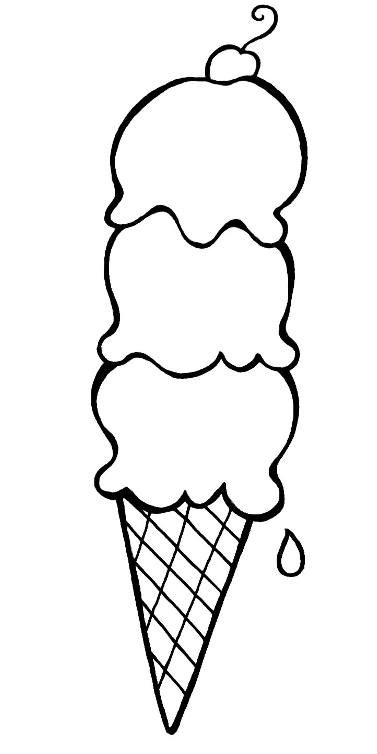Распечатка мороженое