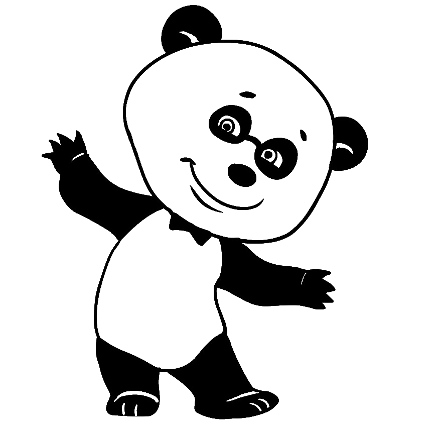 Белые картинки для детей. Мишка Панда раскраска. Раскраска медведь Панда. Раскраска Маша и медведь Панда. Панда из мультика Маша и медведь.