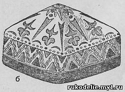 Татарский орнамент калфак