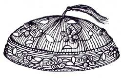 Головной убор мужчин татарского народа тюбетейка