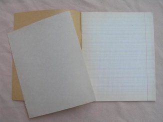 Тетрадная промокашка