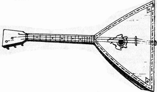 Балалайка рисунок