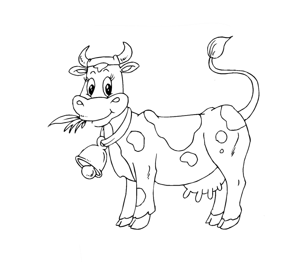 Распечатать коровку раскраску. Раскраска корова. Корова раскраска для детей. Корова рисунок для разукрашивания. Коровка. Раскраска.