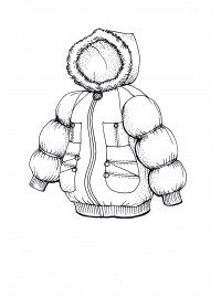 Куртка для раскрашивания