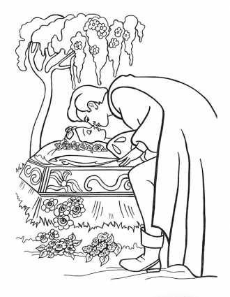 Королевич Елисей раскраска