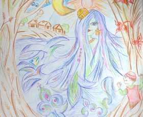 Рисунки Габдуллы Тукая Су анасы