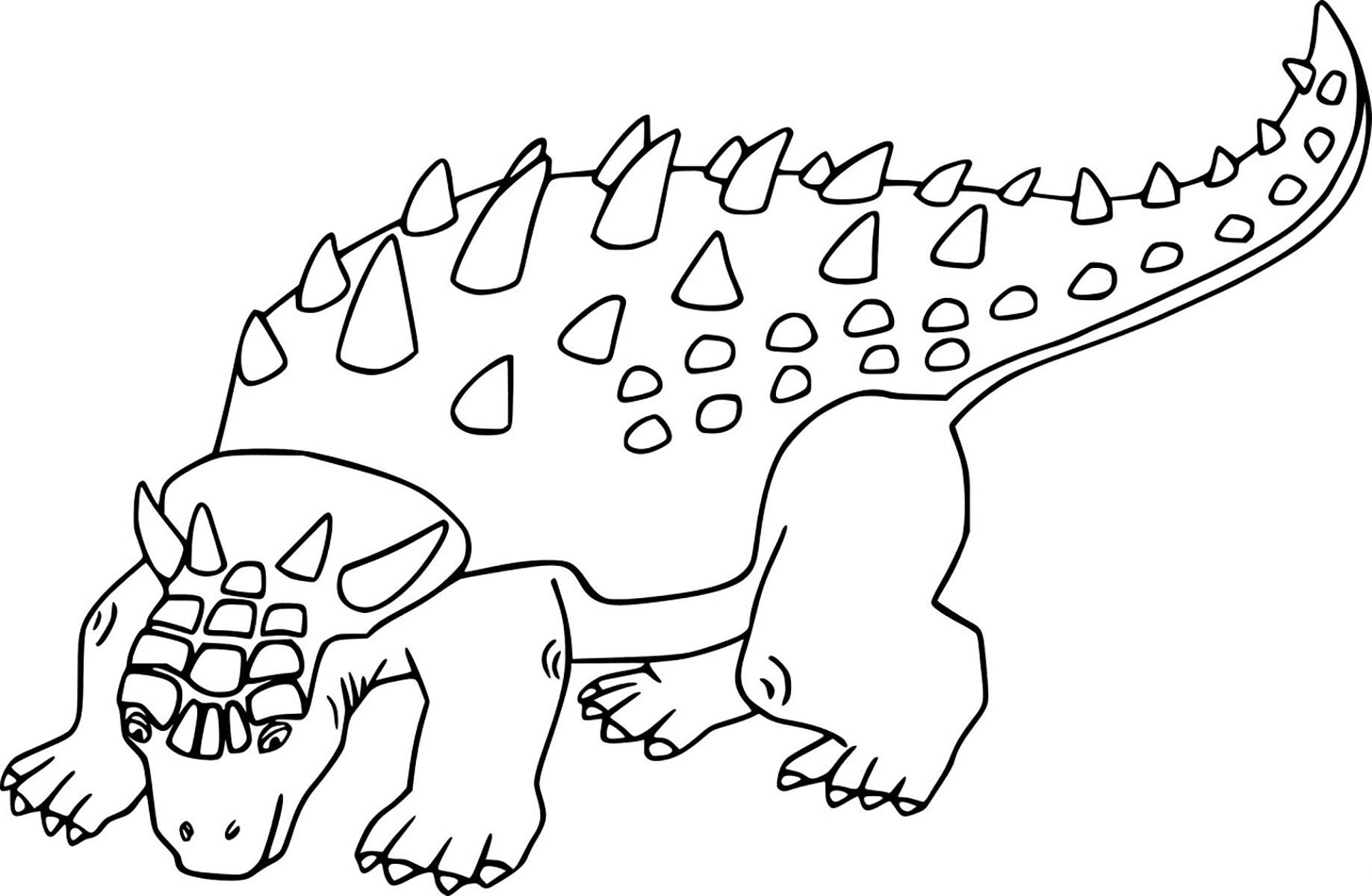 Динозавры для раскрашивания
