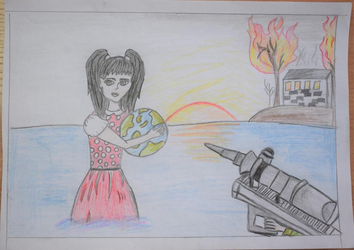 Рисунки на тему терроризм глазами детей