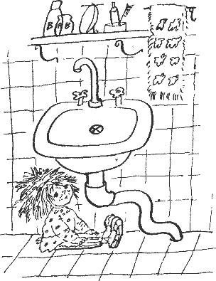 Домовенок кузя рисунок раскраска (38 фото)