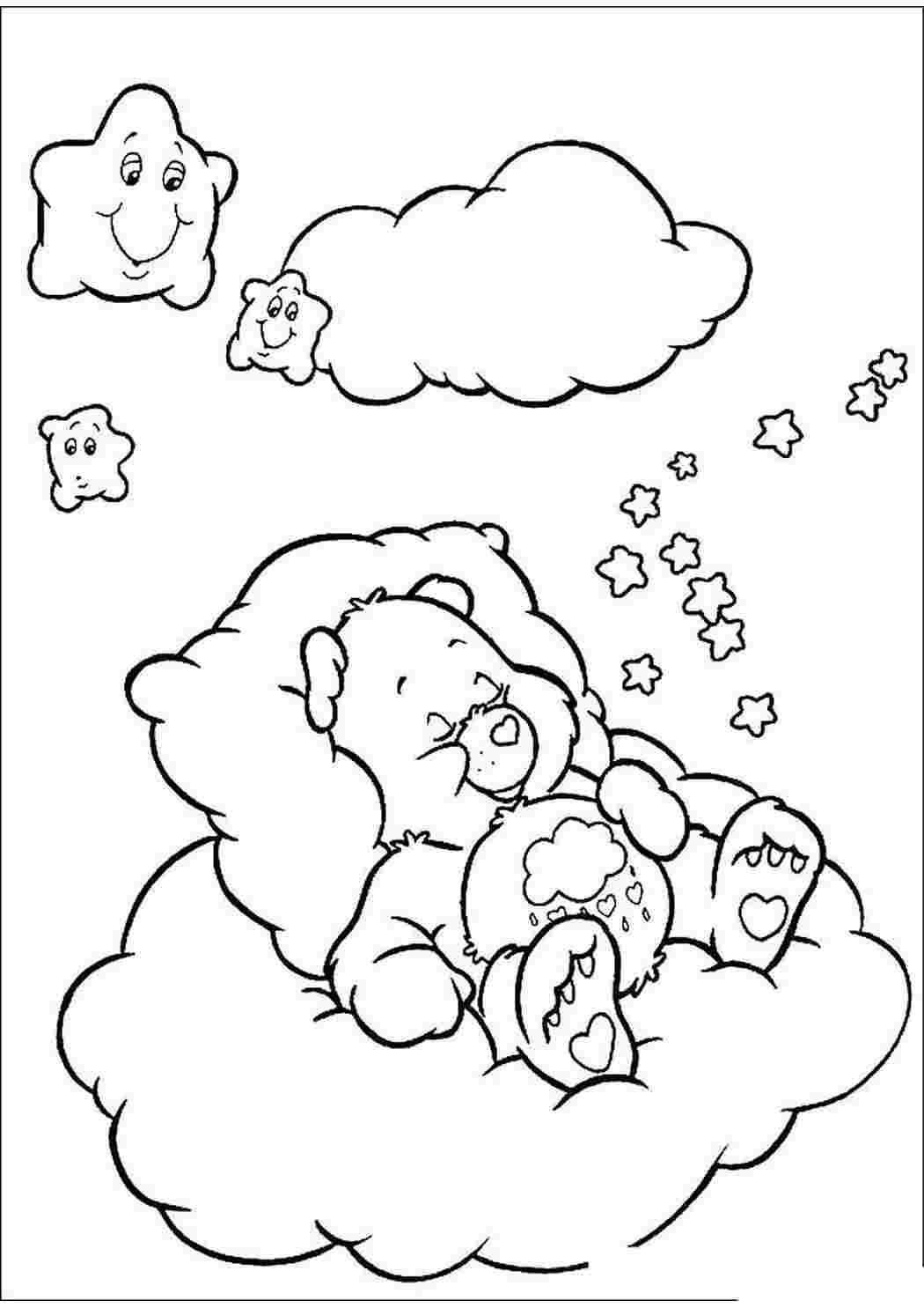 Медвежонок на облаке