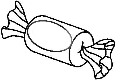 Рисунок конфета раскраска (48 фото)