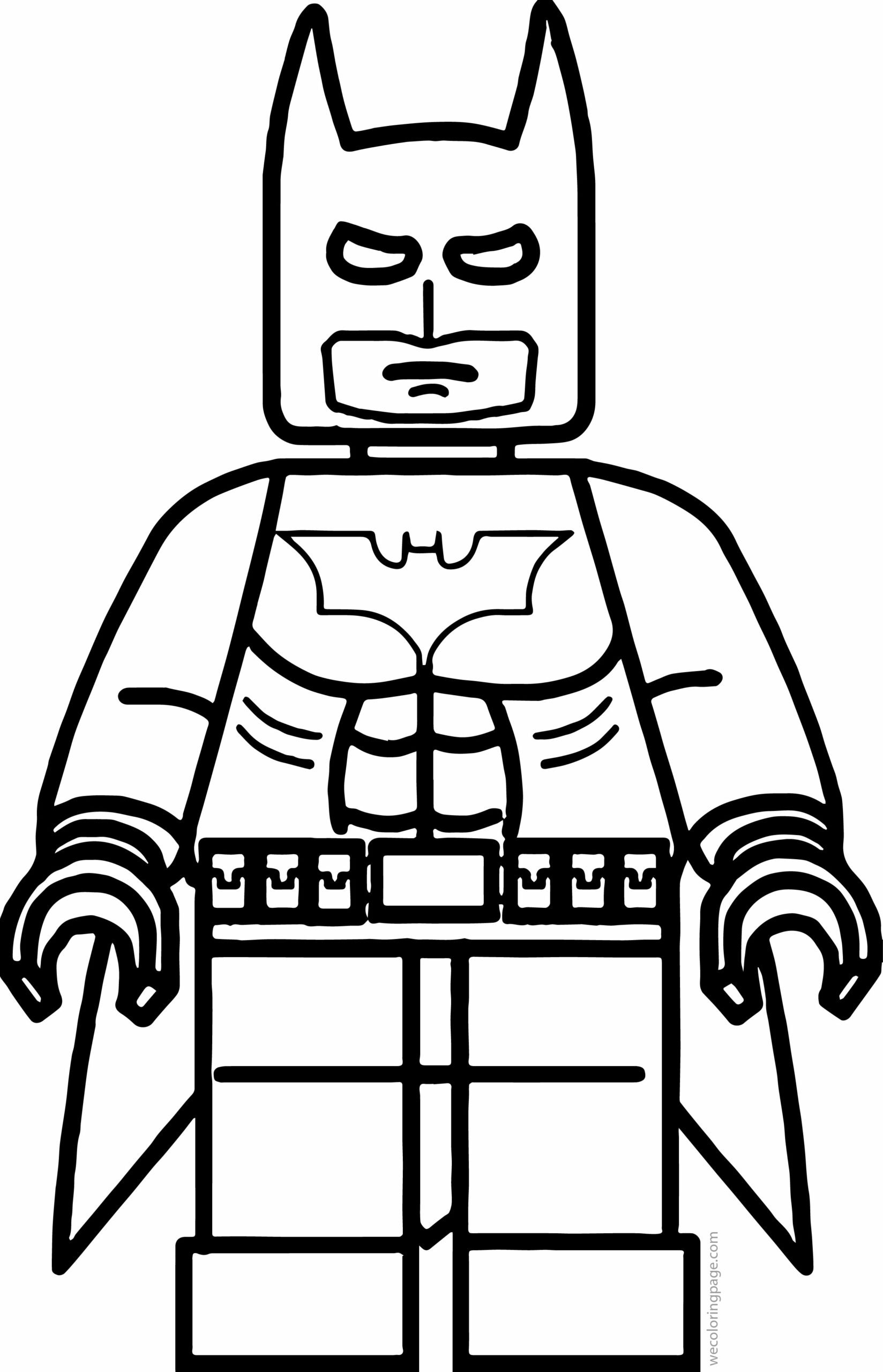 Лего Бэтмен разукрашка
