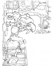 Рисунок по сказке карлик нос