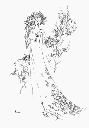 Раскраски для девочек осенние