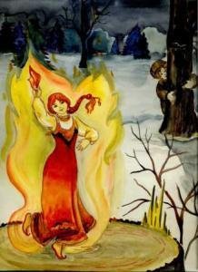 Бажов Огневушка поскакушка серебряное копытце