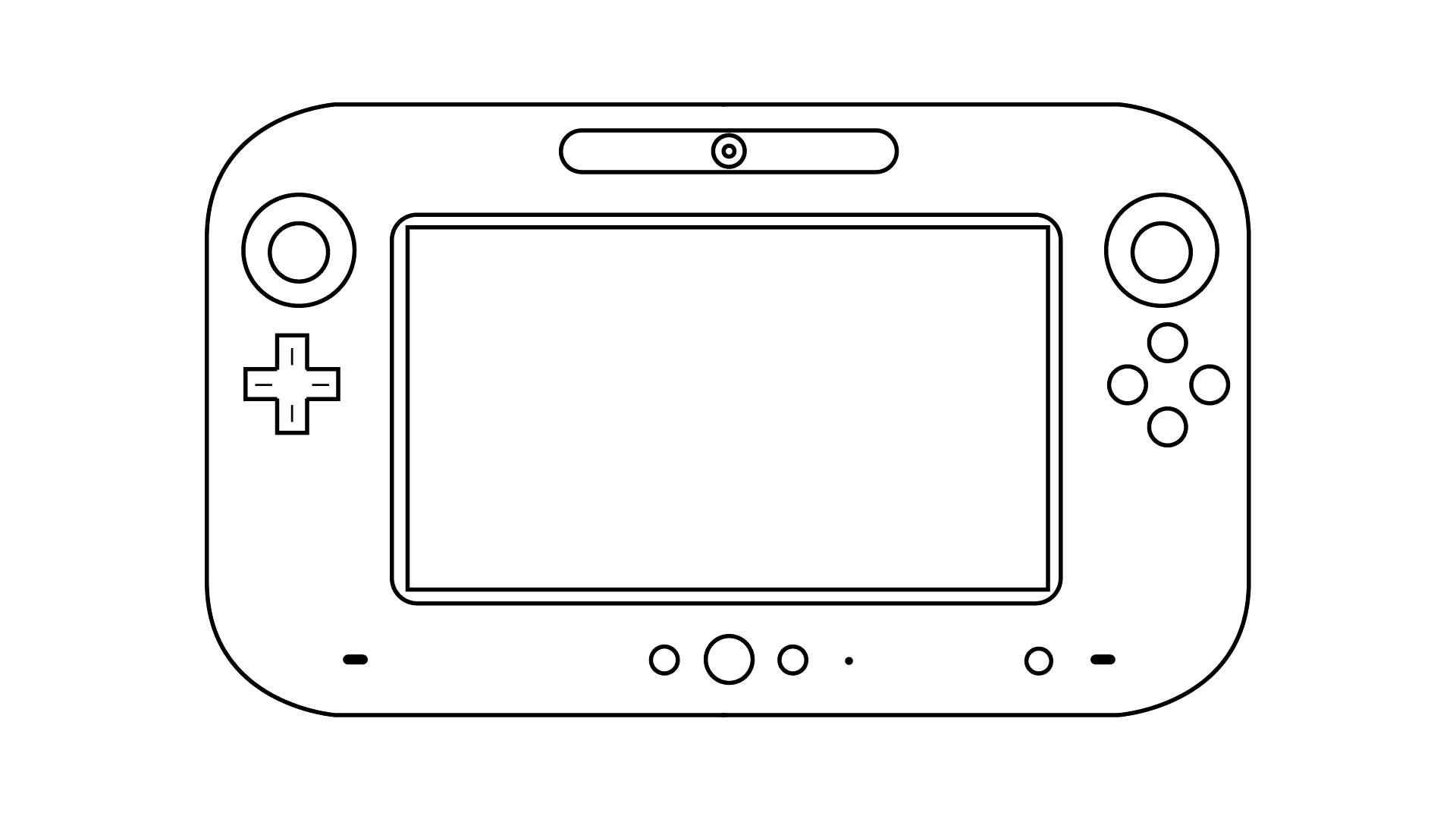 Нинтендо Wii раскраска