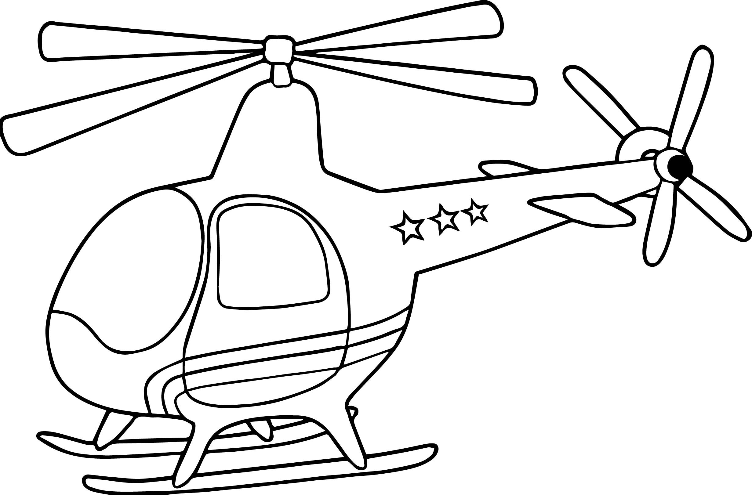 Вертолет Хелли раскраска