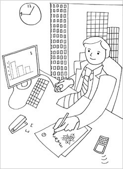 Профессия Строитель раскраска для детей