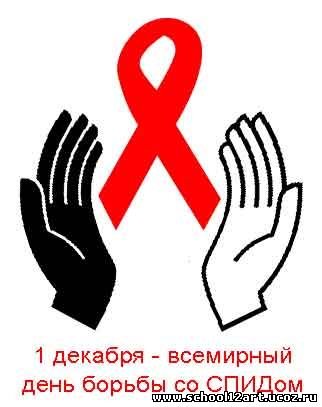 День борьбы со СПИДОМ раскраска