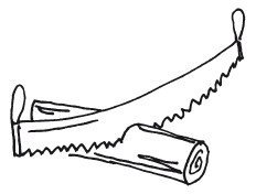 Пила рисунок