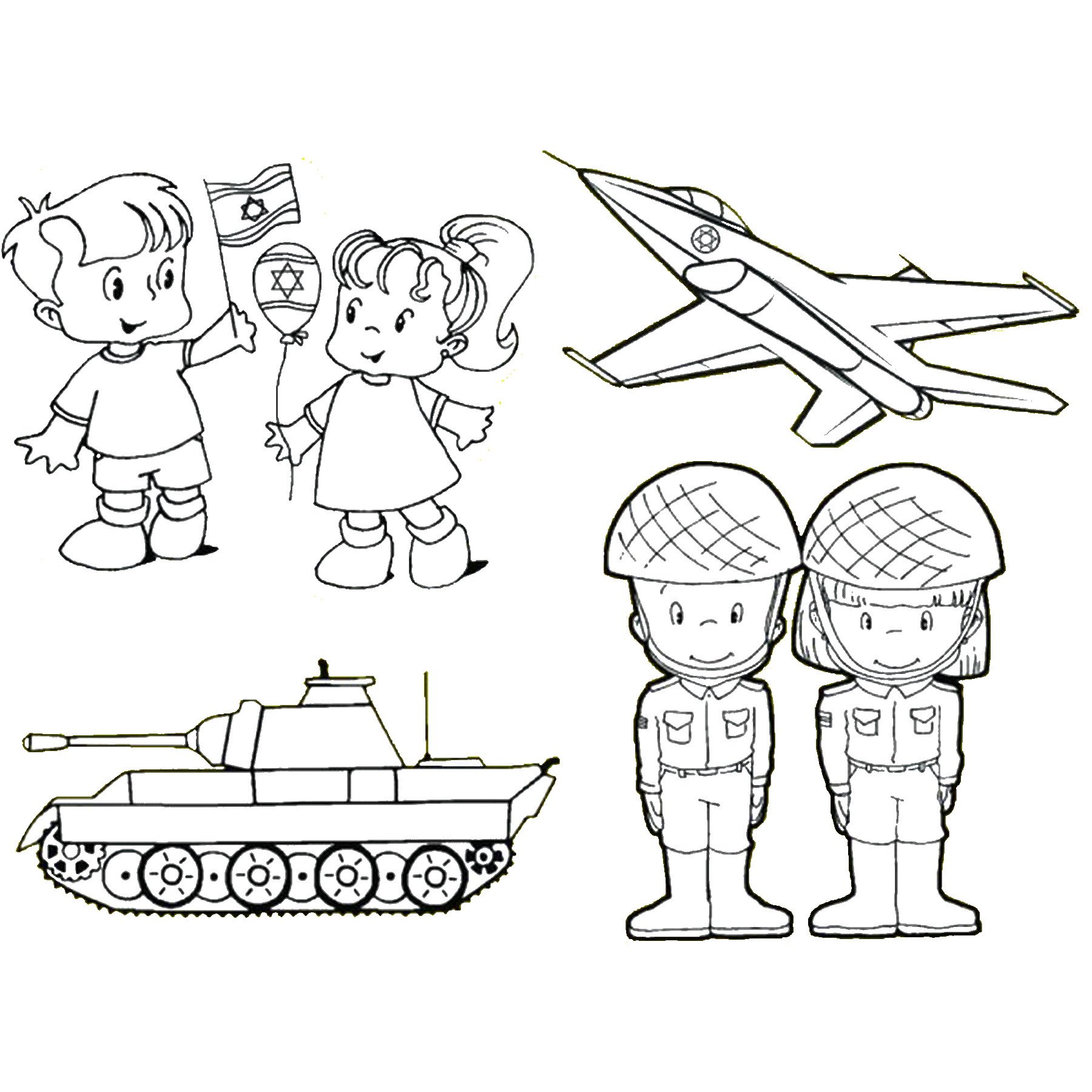 Раскраски танкист для детей 4-5 лет