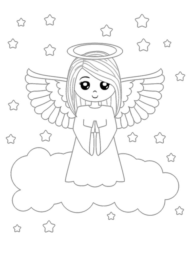 Нарисовать ангела легко детям. Ангел раскраска. Раскраска Ангелочек. Ангел раскраска для детей. Раскраска Ангелочек для детей.