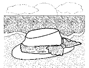 Раскраски к рассказу Живая шляпа Носова