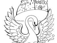 Пушкин сказка о царе Салтане раскраска