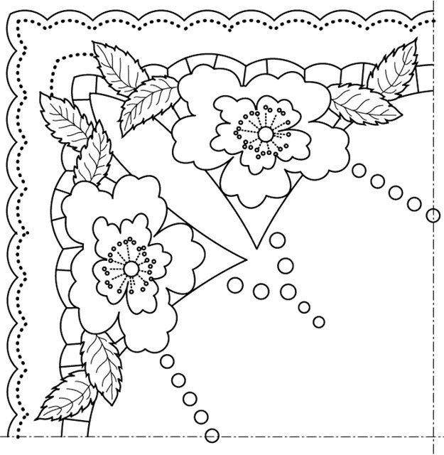 Рисунок платок с узорами 1 класс