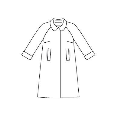 Рисунок пальто раскраска (40 фото)