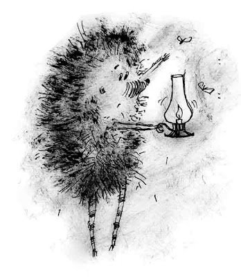 Рисунок ежик в тумане раскраска (45 фото)