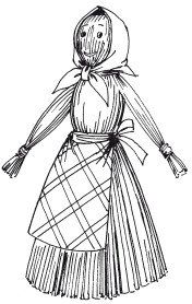 Чучело раскраска для детей