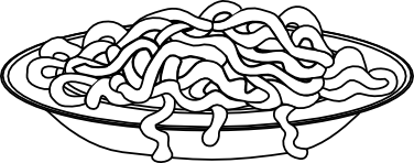 Нарисовать пачки спагетти