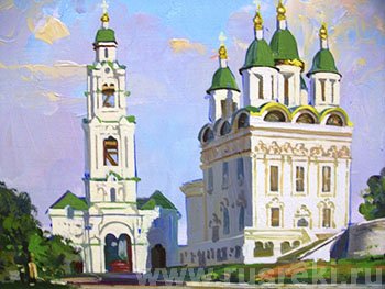 Зарисовки Кремля Астрахань