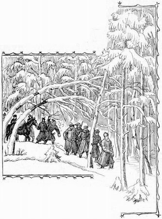 Иллюстрация к опере Иван Сусанин раскрасить