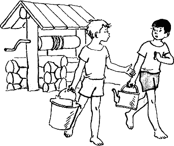 Раскраска к рассказу Мишкина каша Носова